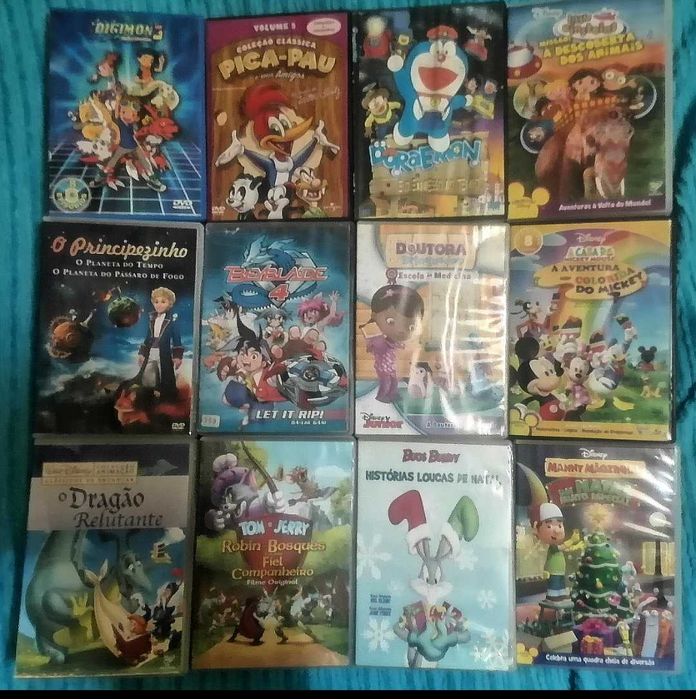 DVDs originais animação