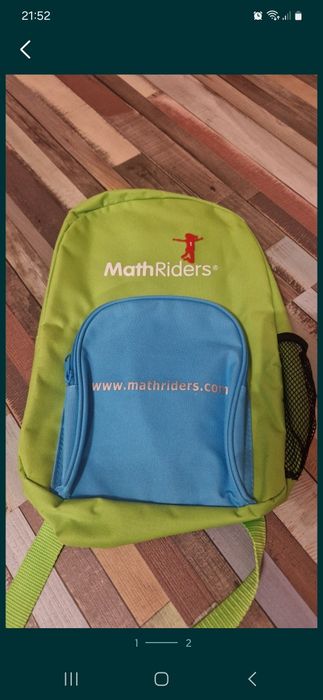 Plecak Mathriders Helen Doron nowy
