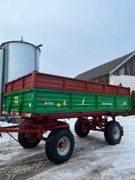 Przyczepa rolnicza AUTOSAN D- 732 -oferta prywatna.