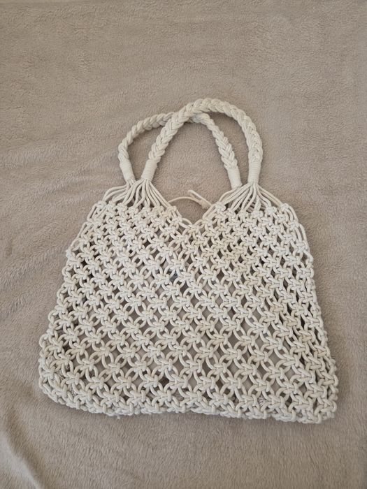 Torba bezowa modna