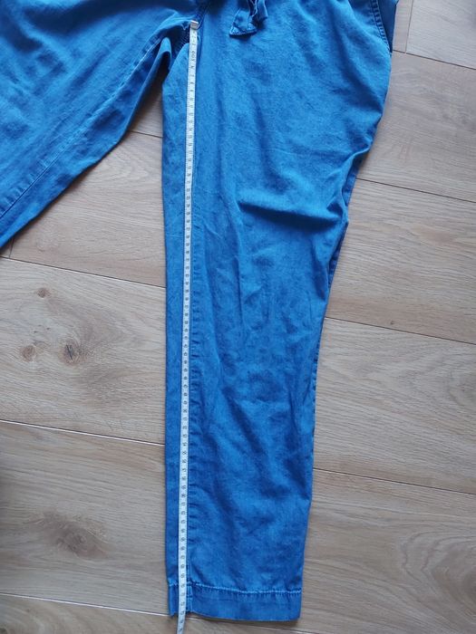 Spodnie ciążowe jeansy z  panelem - C&A rozm. 40 / L