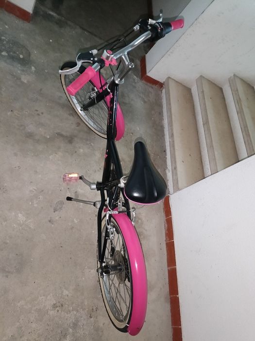 75€ bicicleta roda 20 com mudanças descanso excelente pegar e andar nem risco tem