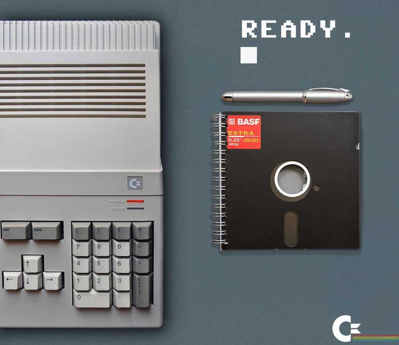 Notatnik - Commodore - Dyskietka 5.25 cala, Wersja Limitowana