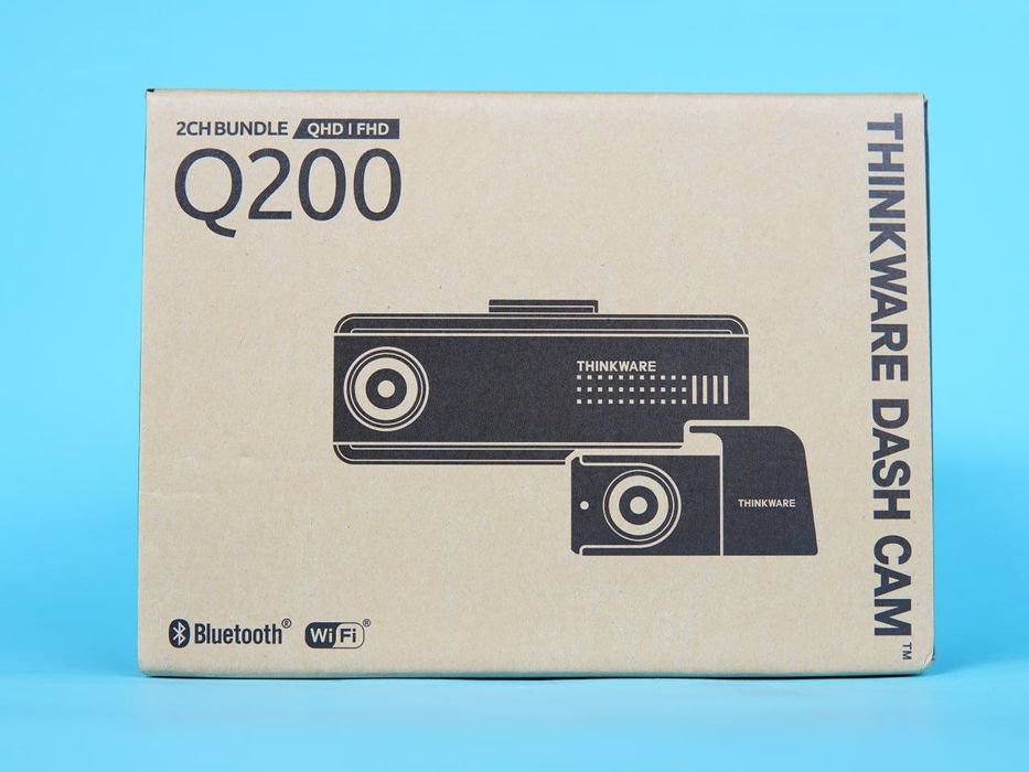 Видеорегистратор Thinkware Q200 с двумя камерами: 2K QHD и 1080p (с ра