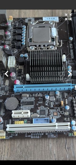 Комплект Huanan X58 Sok1366+Xeon5620+8gb