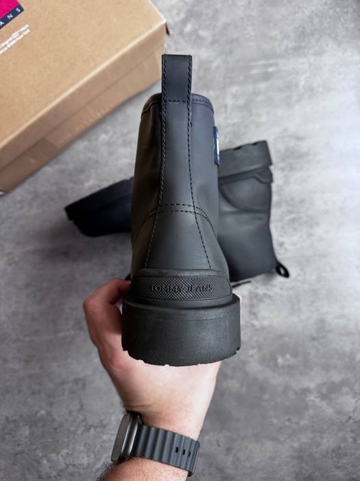 Черевики Ботинки чоловічі Tommy Hilfiger Leather Lace Up Boot / 43р