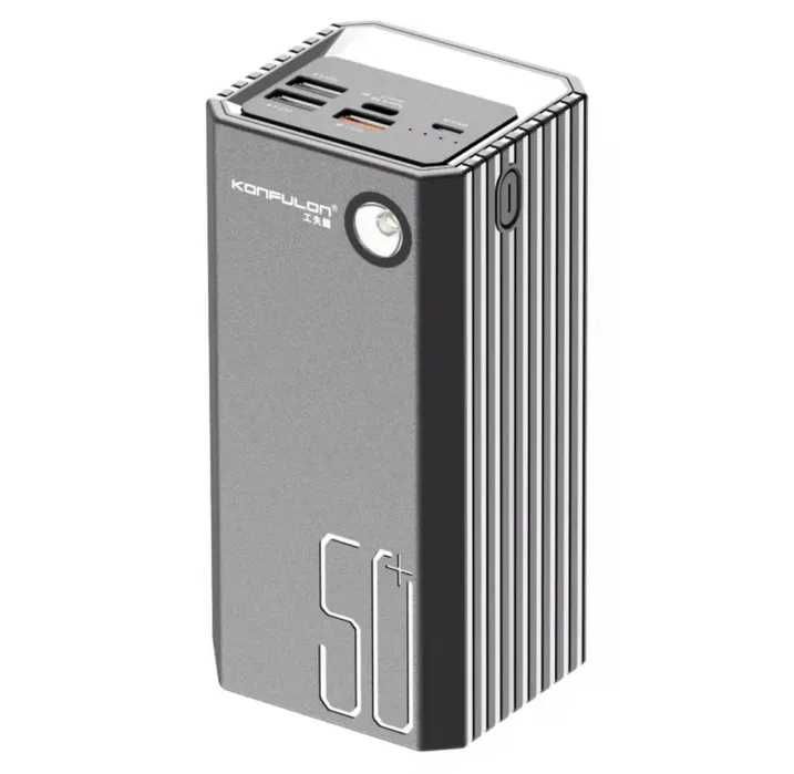 Power Bank Konfulon А22 50000mAh‼️Повербанк з ліхтариком