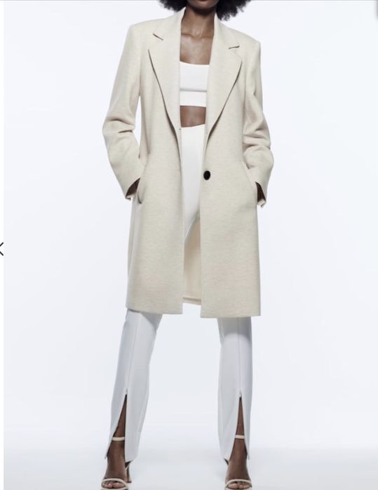 Легке весняне пальто Zara, р.XL