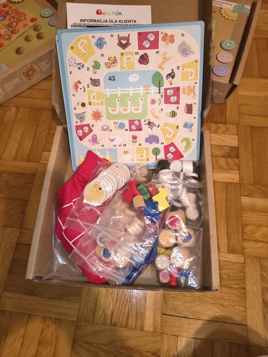 Fantastyczny zestaw drewnianych gier dla dzieci