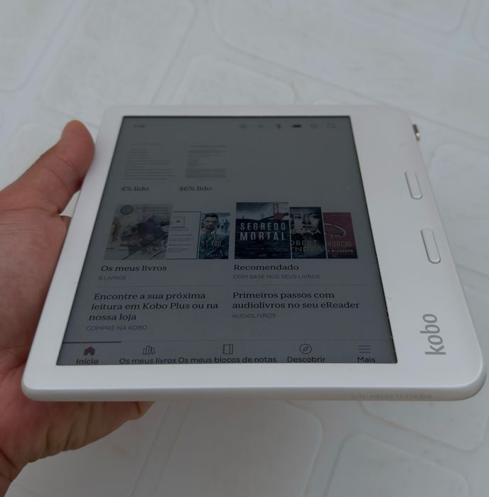 Kobo Libra Colour 32 GB — Impecável + Capa + Acessórios Originais