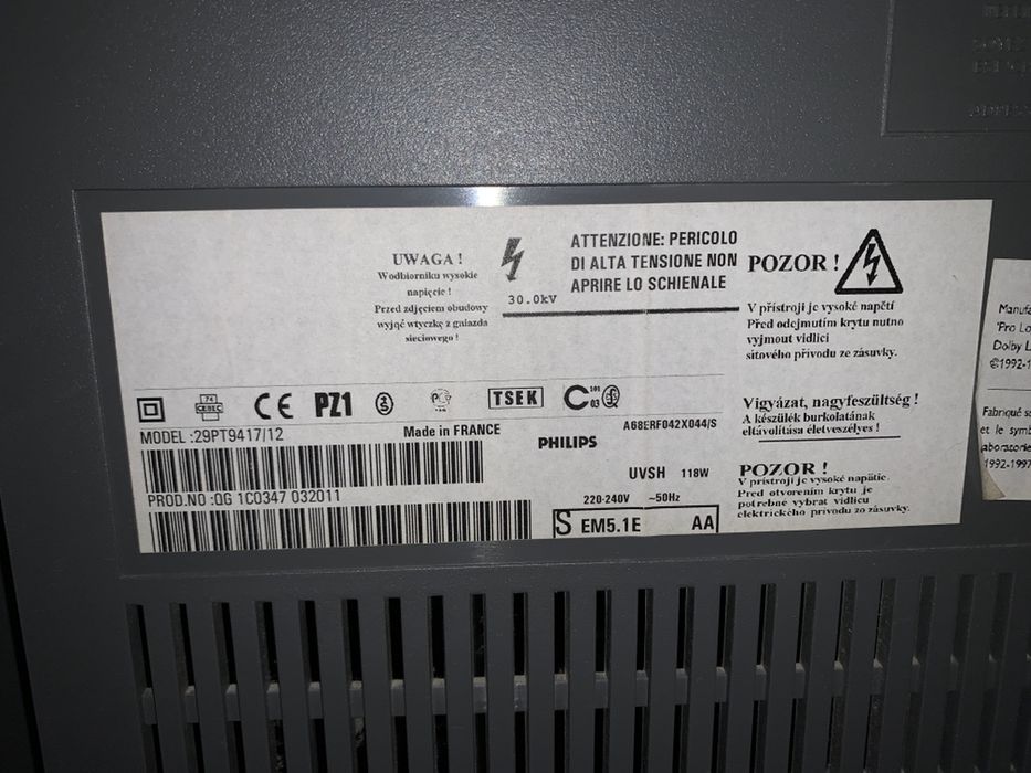 Тумба и Телевизор Philips 29PT9417/12