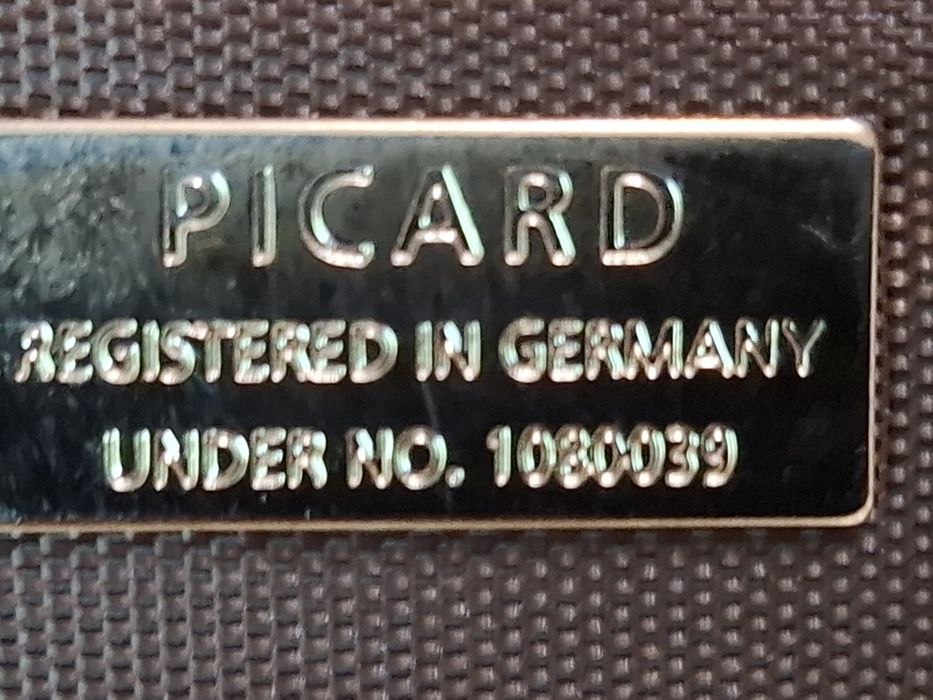 złota,skórzana torba Picard