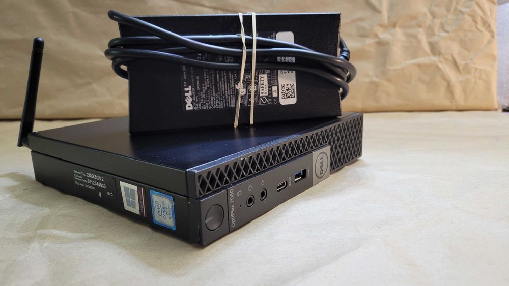 Неттоп Dell OptiPlex 7060 i5-8500 65W 8/128GB m.2 DDR4 Wi-Fi BT WIN