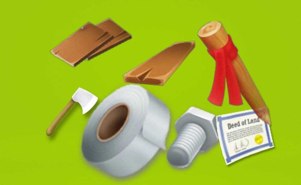 Hay Day. продаю матеріали для силосу, амбару, землі та інші