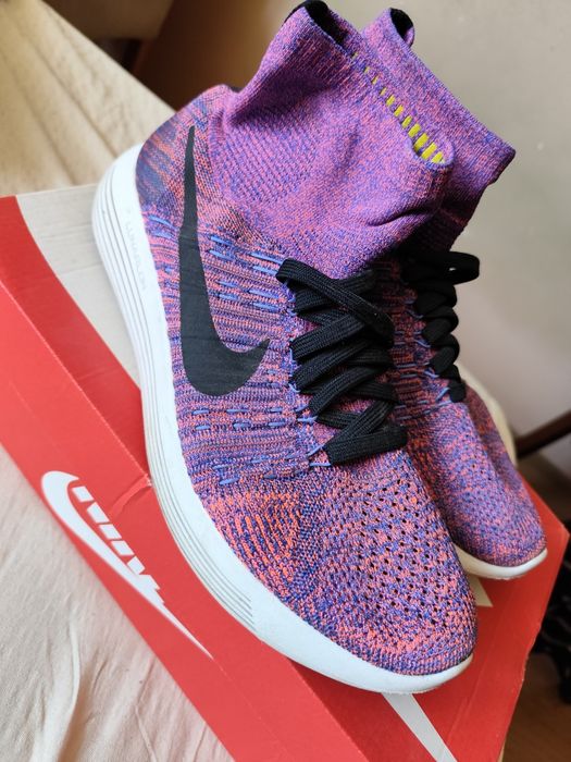 Buty do biegania Nike Lunarepic Flyknit 818676  402 Paramount Blue Bla