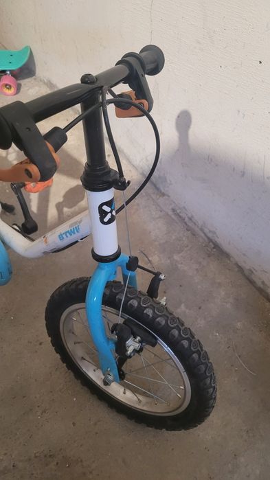Rowerek dziecięcy 14 cali, Btwin 100 Arctic, Decathlon