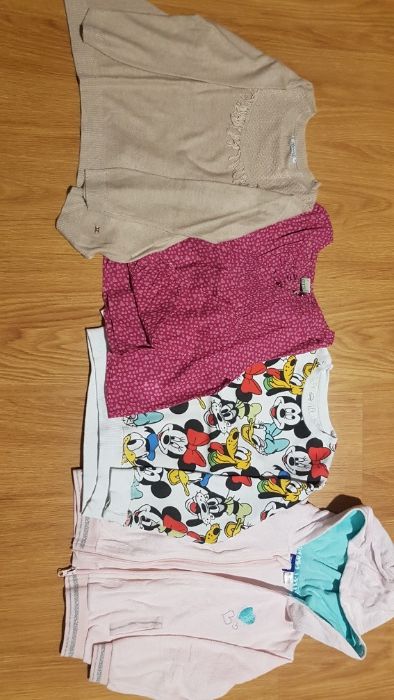 Camisolas ,vestido,calções ganga,mayoral,zara,tiffosi