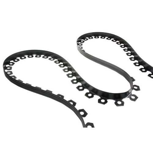 Бордюр садовий універсальний 10м чорний.