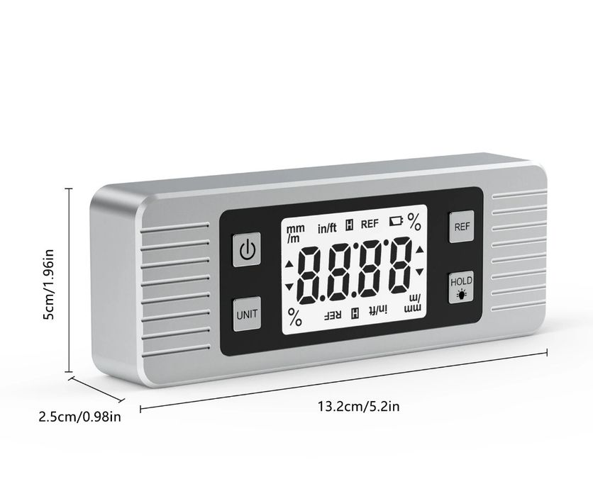 Nível Digital Compacto JD11 com Base Magnética **NOVO**