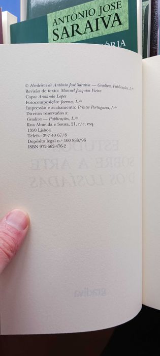 A. José Saraiva: colecção completa (9 volumes) (Público/Gradiva, 1996)