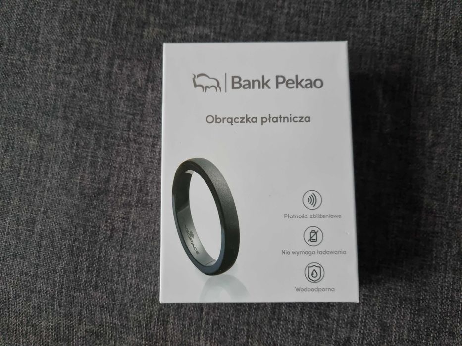Obrączka płatnicza Pagopace PEKAO S.A Diamond Black PAGO - 11