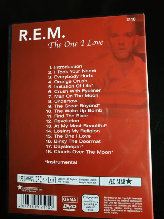 R.E.M. - The one i love dvd