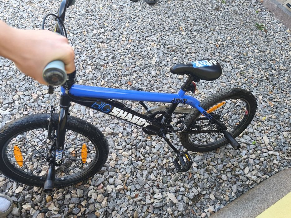 Rower BMX Big Shaggy dtox 20 cali  niebieski - stan BDB