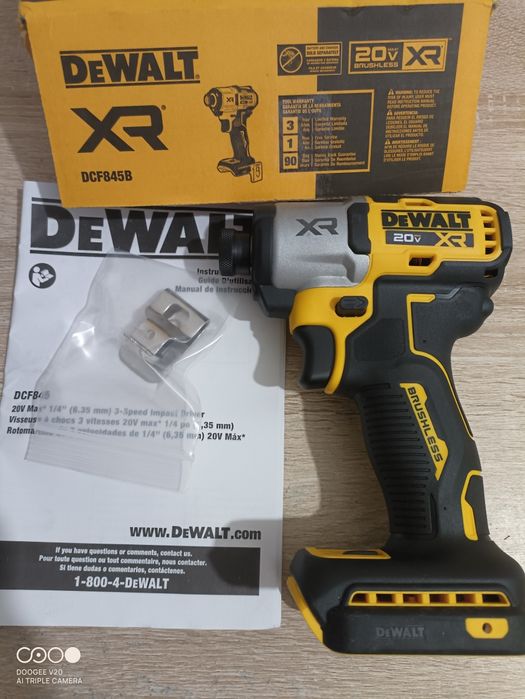 DeWalt DCF845 20V Max оригінальний безщітковий імпакт