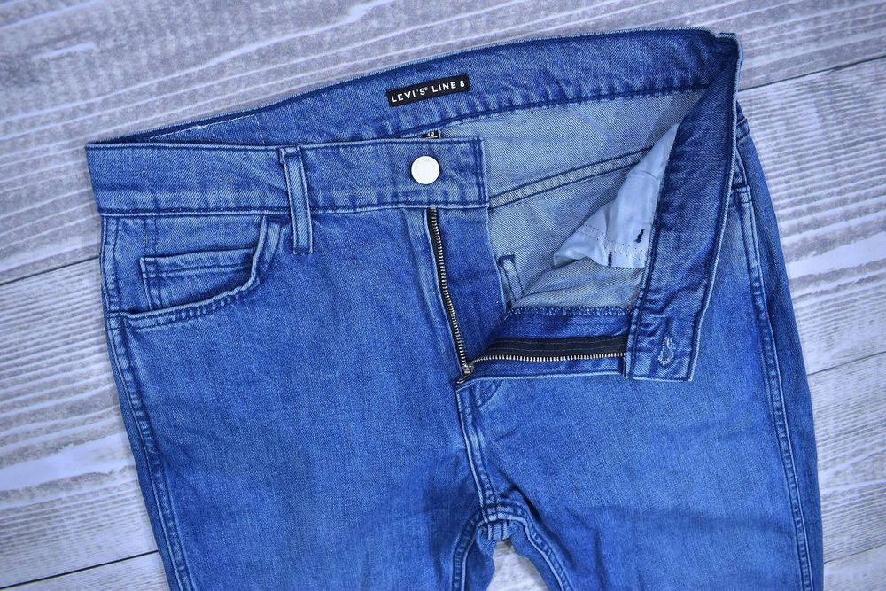 Levis Line 8 Męskie Spodnie Jeansowe Jeans W30 L32