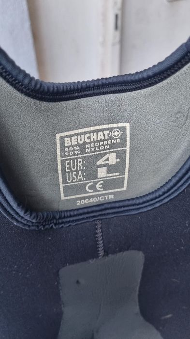 Fato de mergulho Beuchat Champion du Monde – 7 mm | Tamanho L
