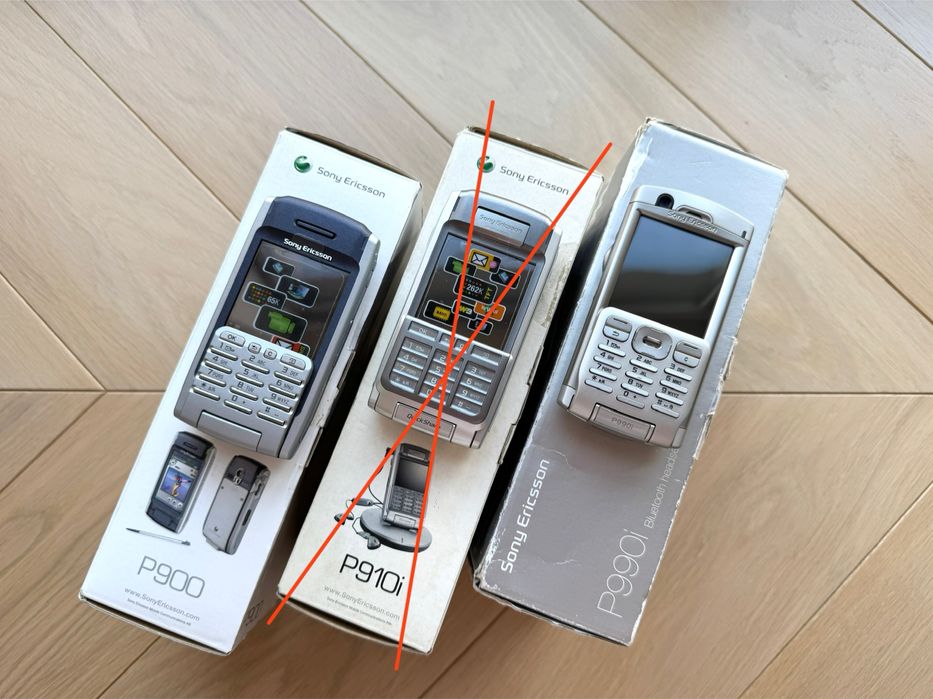 Sony Ericsson P900 P910i P990i - НОВИЙ ! - Оригінал ! vintage phone