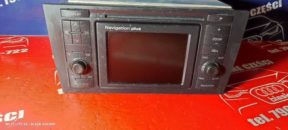Radio 2 DIN NAVIGATION PLUS Audi A6 C5 S6 Lift Części Blask Gołdap