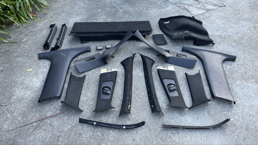 Material em preto / pack m BMW E46 Touring