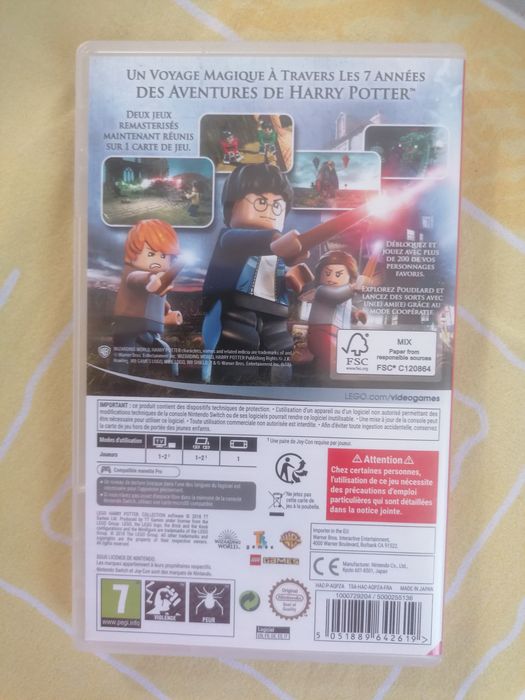 Harry Potter colecion switch