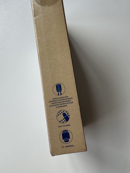 Нова Лійка душова Wenko Design white, пластик (ABS)