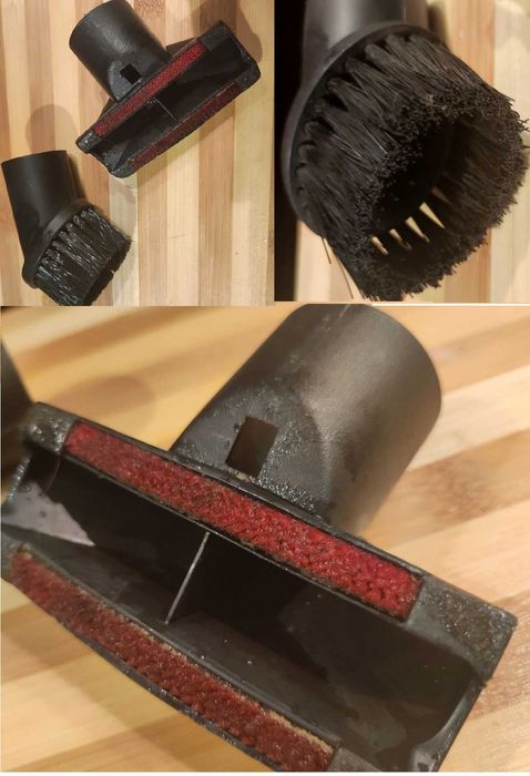 szczotki do odkurzacza komplet końcówki ssawka