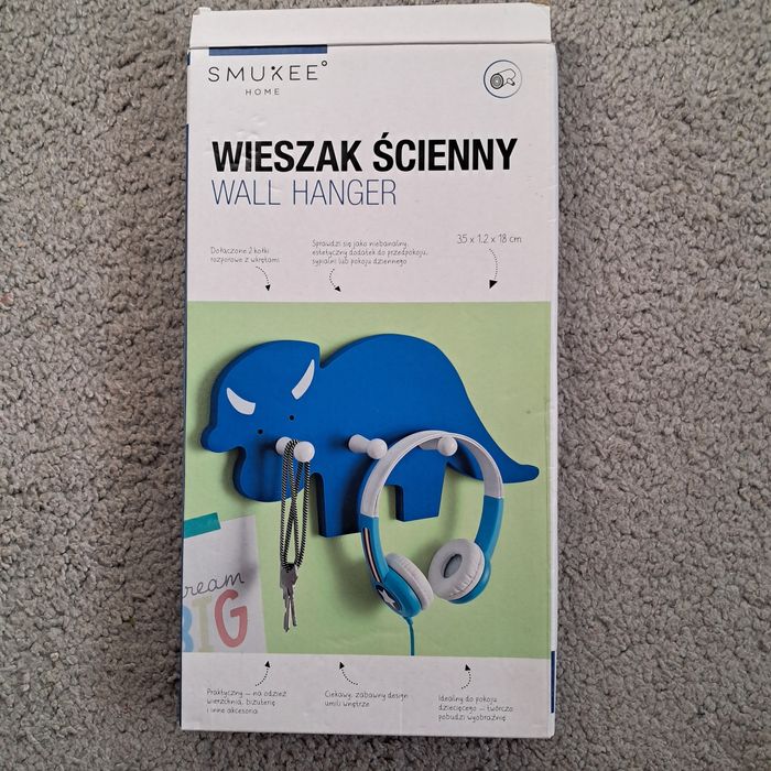 Wieszak  dinozaur Smukee