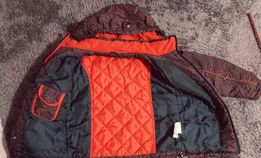 Kurtka zimowa/narciarska BRUGI na 140 cm