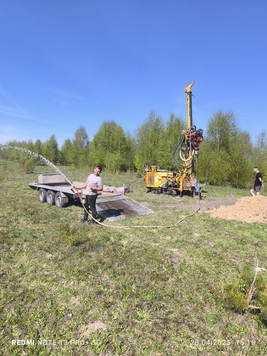 Wiercenie studni studnie głębinowe odwierty pod studnie