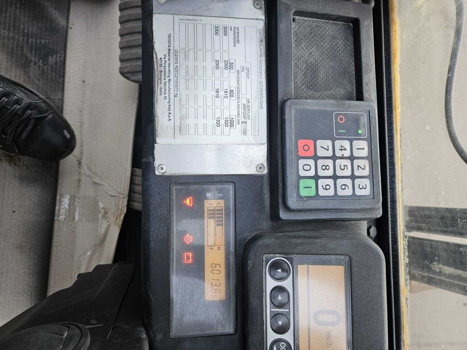 Wózek widłowy Toyota 8FG20H 2T, 2020 rok, diesel