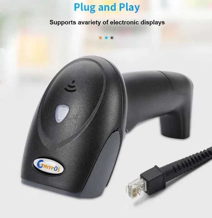 Scanner Leitor de Código de Barras e QR Code USB de Alta Sensibilidade NOVO