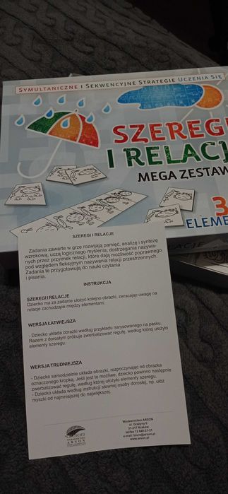 Szeregi i relacje Mega zestaw 300 elementów j.nowy