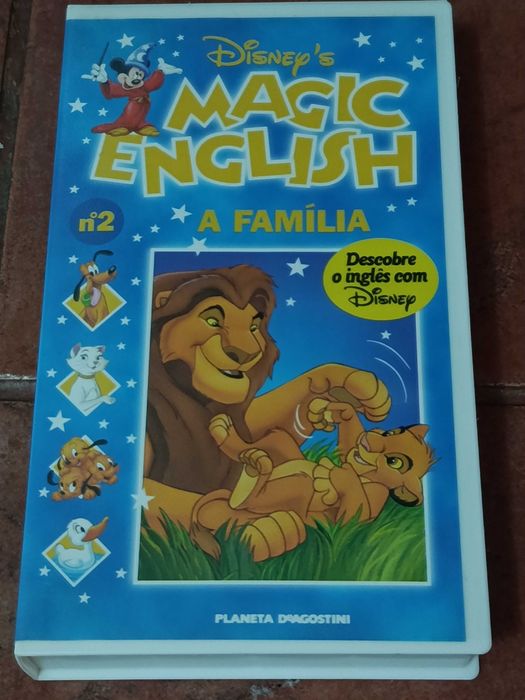 32 Cacetes coleção Magic English da Disney- Originais