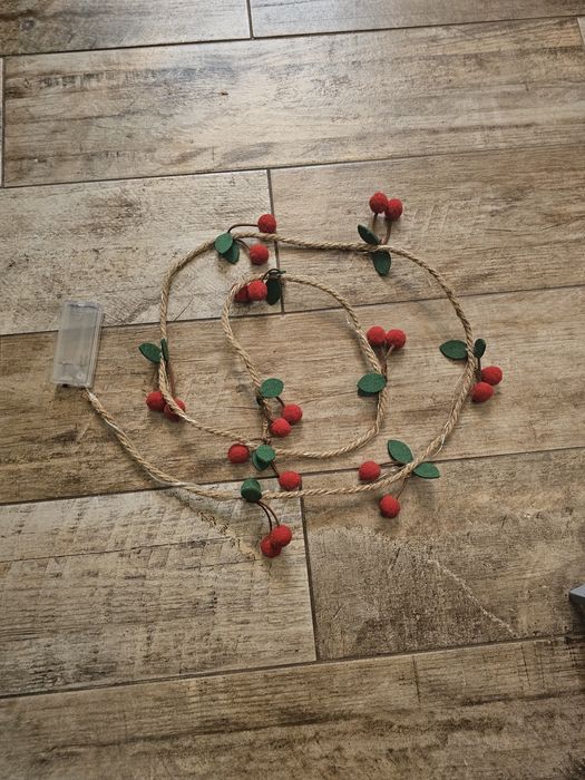 Sznur świetlny wisnie