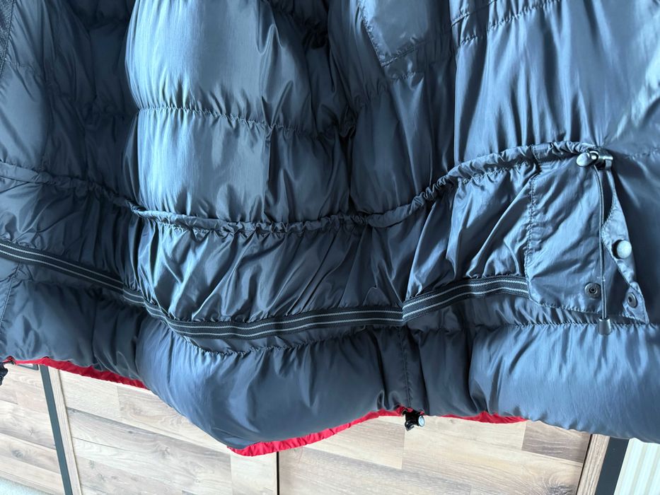 Kurtka puchowa ekspedycyjna Yeti Pro II czerwona (1300g, 600g puchu)