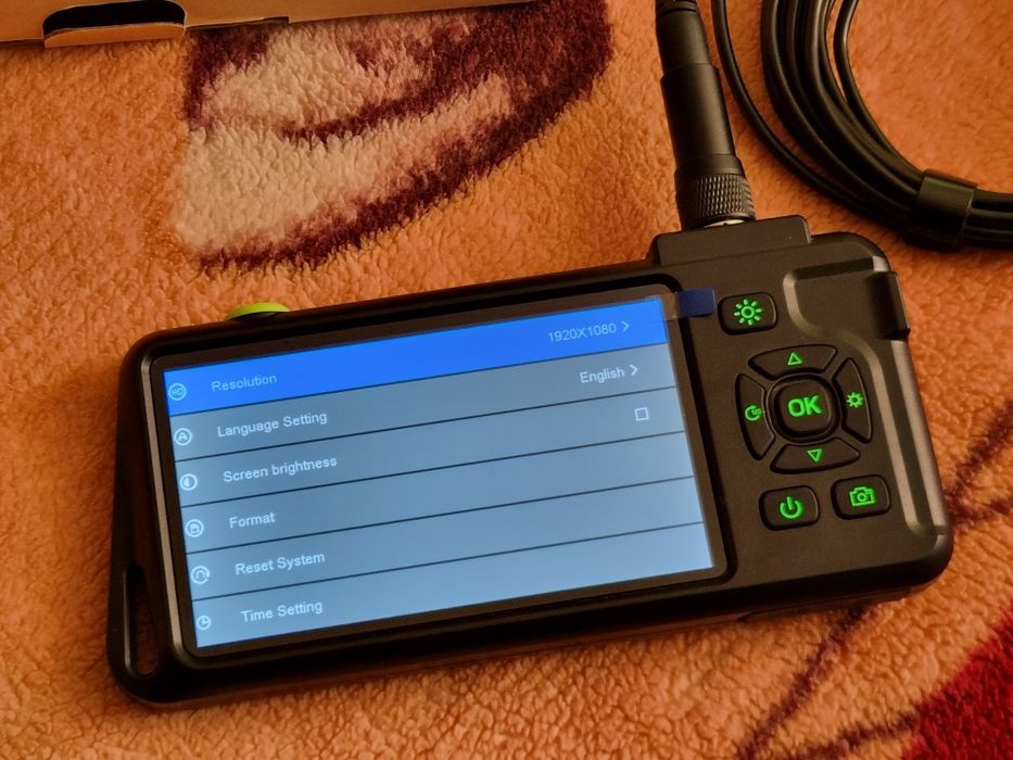 Ендоскоп 5.5 мм професійний 2 камери Full HD