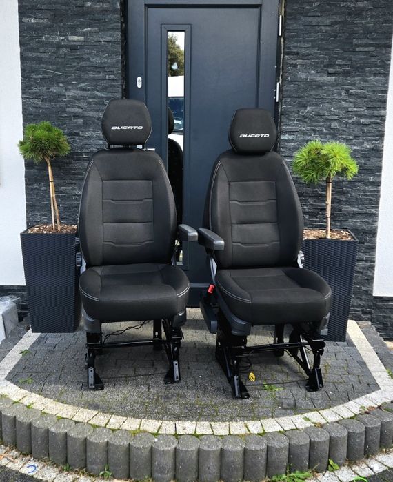 Komplet Foteli *Kierowcy+Pasażera* -Ducato Boxer Jumper *OKAZJA*