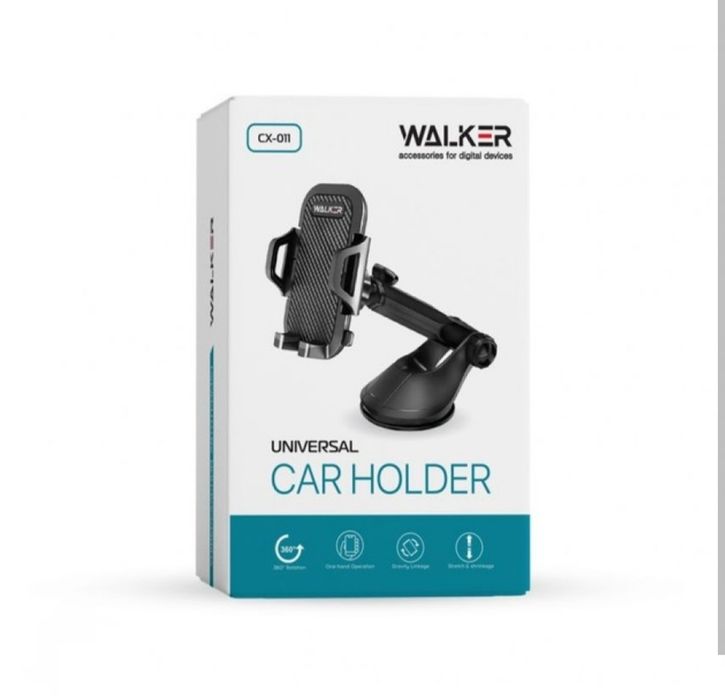 Автодержатель Walker CX-011 (Чёрный)