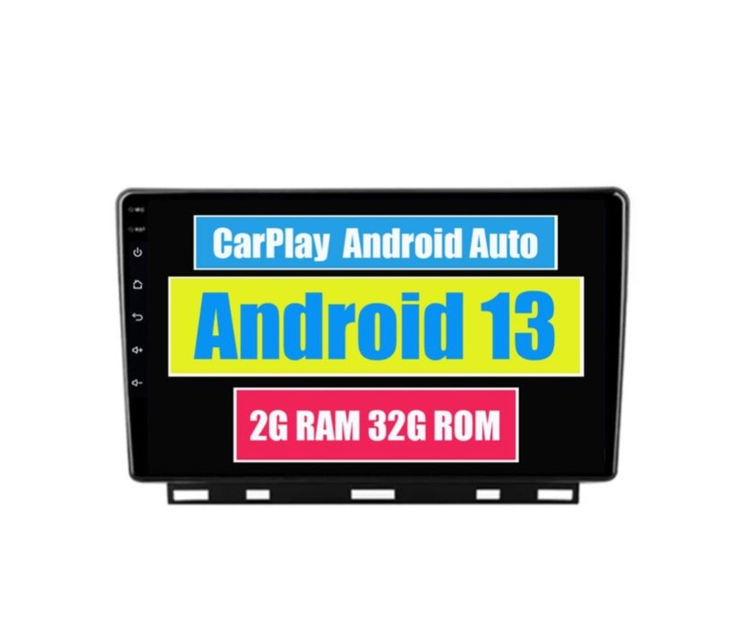 Rádio Android Carplay Renault Clio 5 2/32GB 9 polegadas NOVO