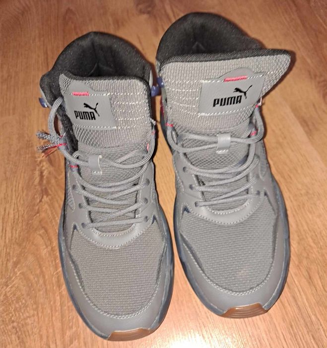 Buty za kostkę Puma X-Ray Speed Mid WTR Szare